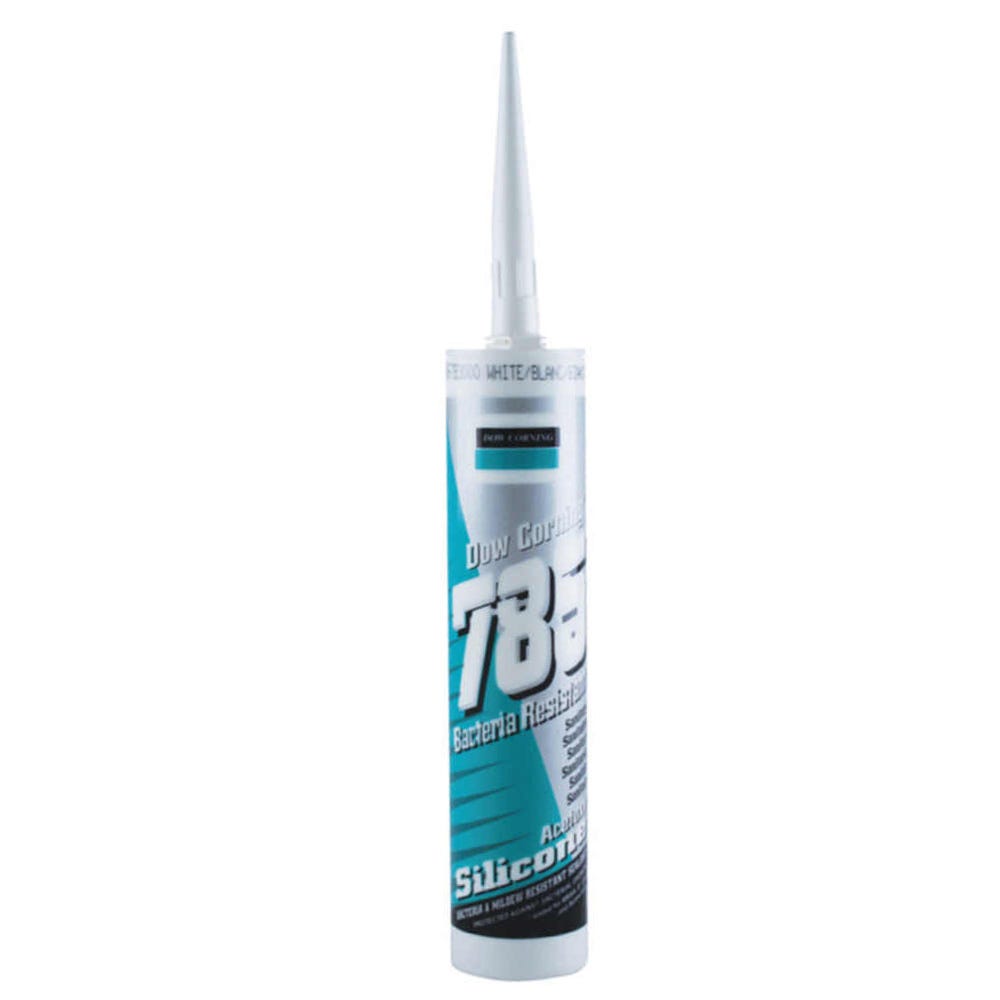 Dow 785+ Sanitary Silicone Sealant White 310ml