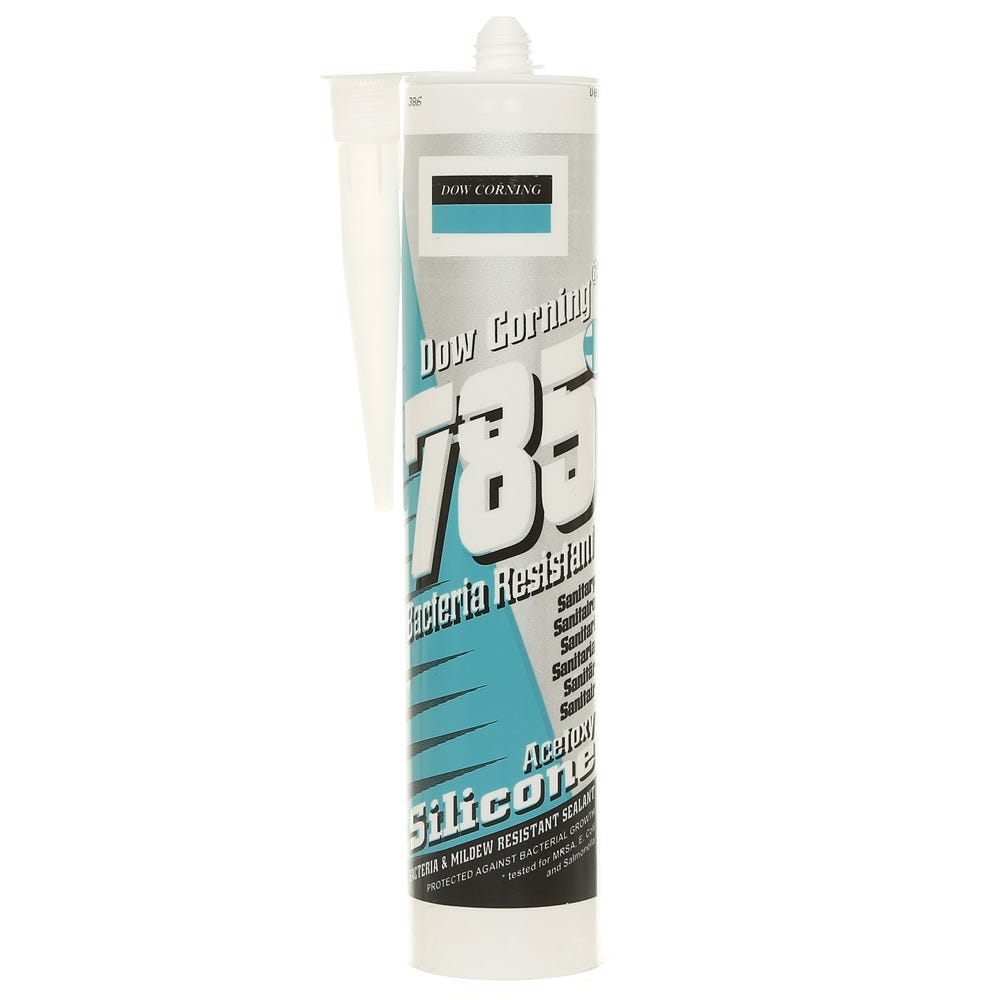 Dow 785+ Sanitary Silicone Sealant Clear 310ml
