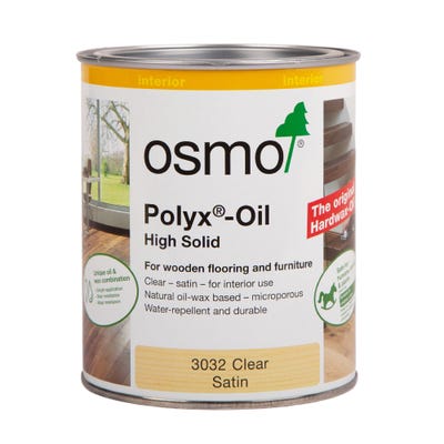 Osmo Polyx Original Hardwax Oil Clear Satin 750ml