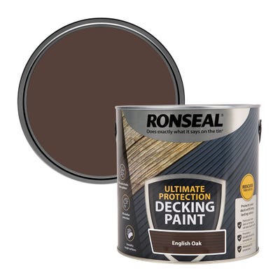 Ronseal Ultimate Protection Decking Paint English Oak 2.5L