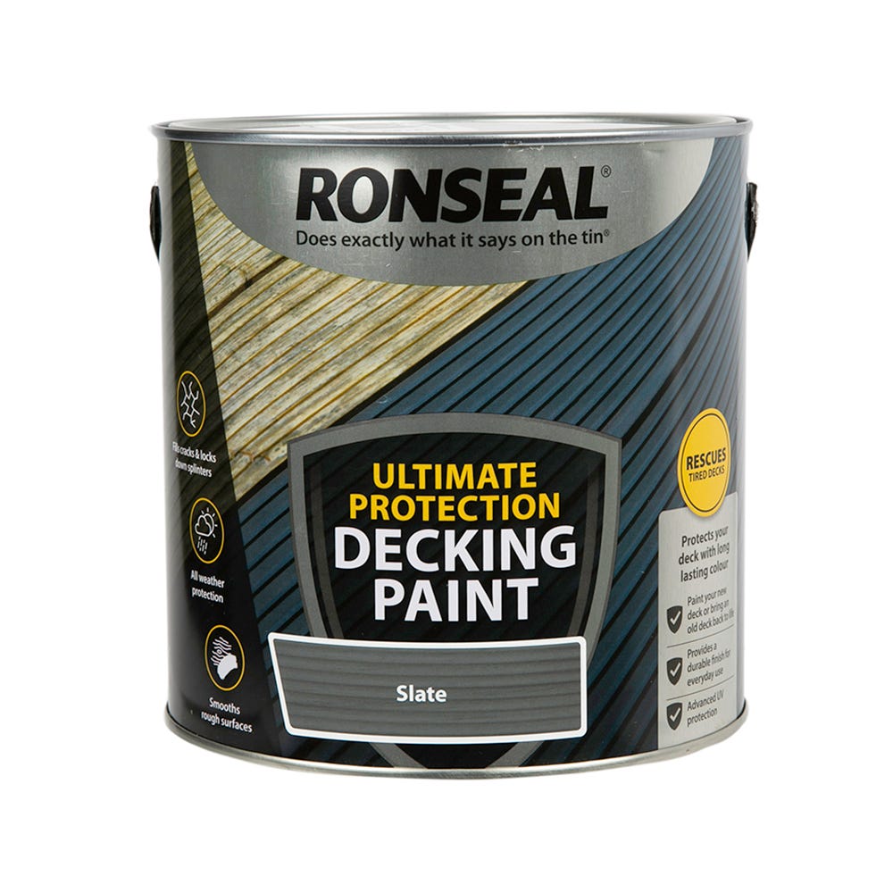Ronseal Ultimate Decking Rescue Paint Slate 2.5L