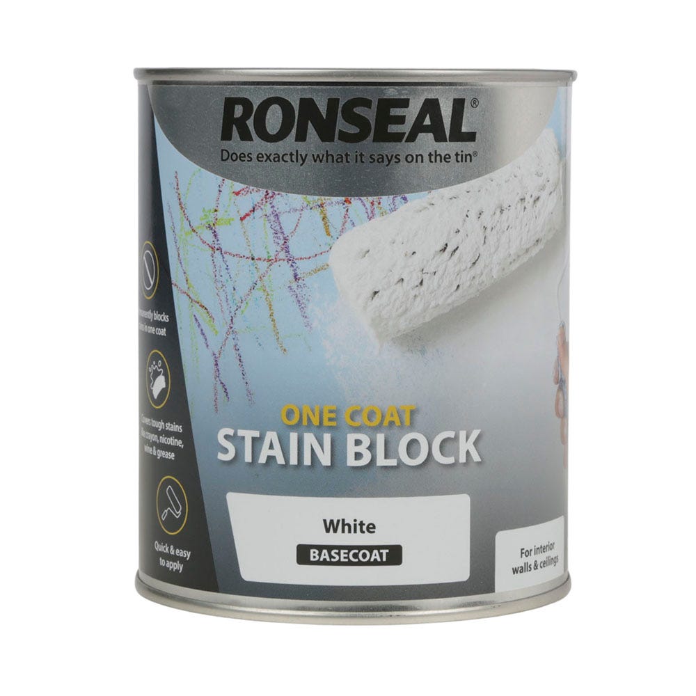Ronseal One Coat Stain Block White