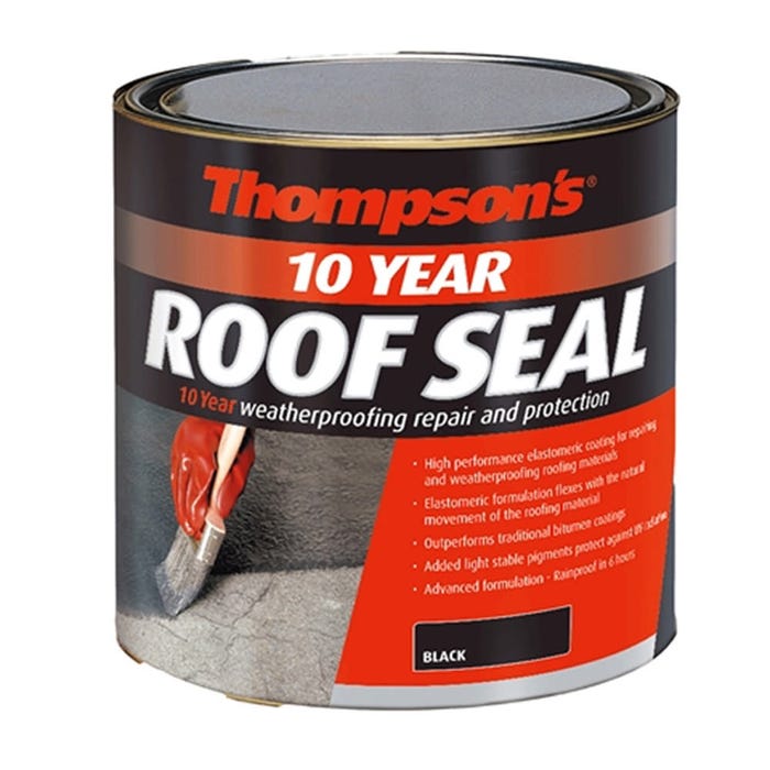 Thompson S 10 Year Roof Seal Black 1l