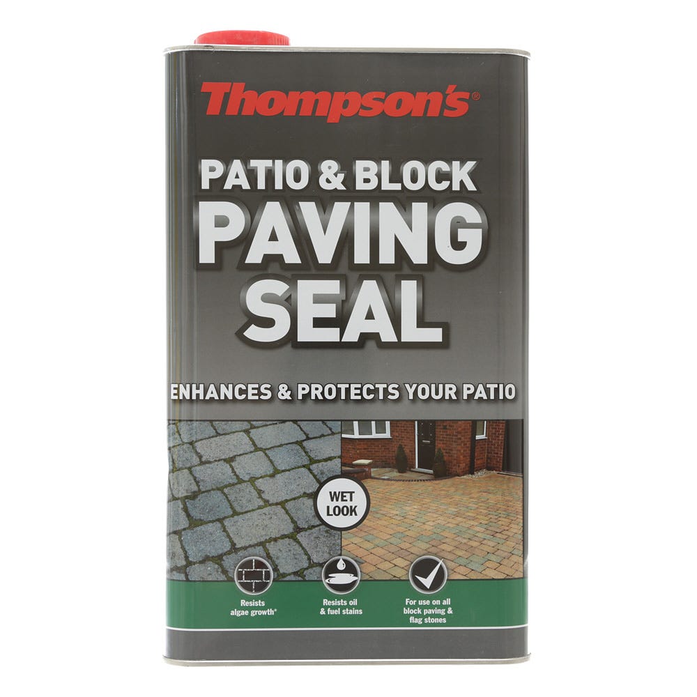 Thompson's Patio & Block Paving Seal Wet Look 5L