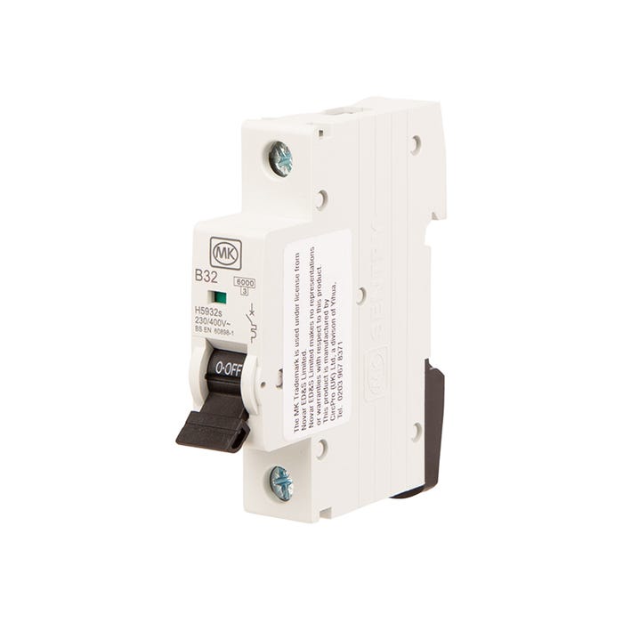 MK 5916s 16A Curva B Curve B - 6kA, 1 Polo, Per Quadri Elettrici, Usato Interruttore Magnetotermico MK 16A - Foto 4