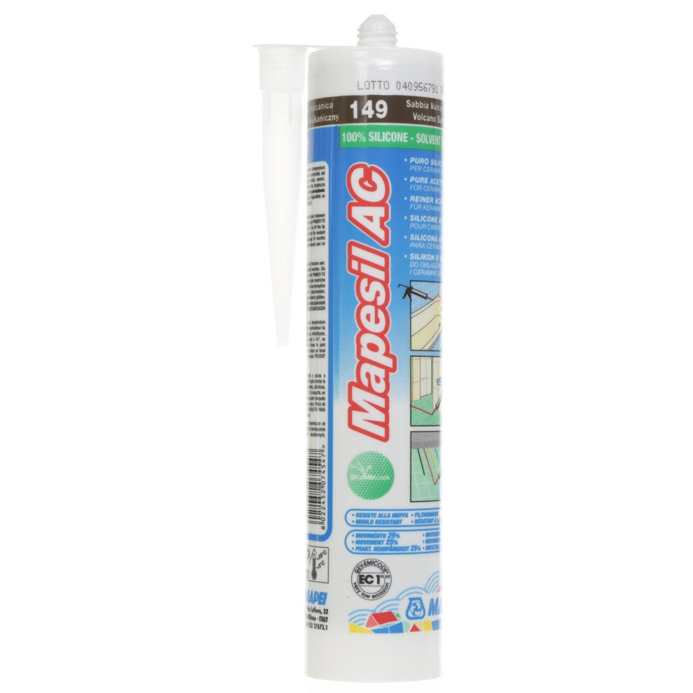 Mapei Mapesil AC Volcano Sand (149) Silicone Sealant 310ml