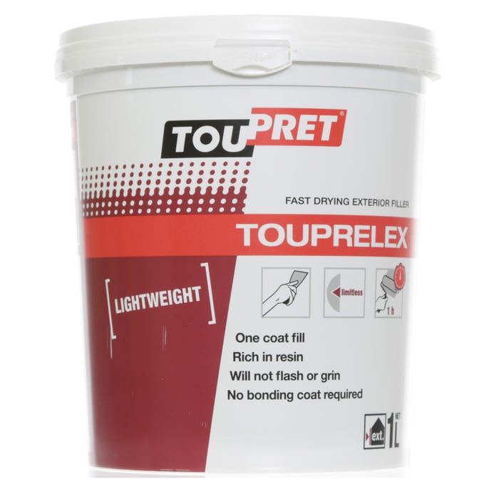 Toupret Touprelex Ready Mixed Lightweight Filler 1kg