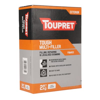 Toupret Fibarex Multipurpose Exterior Filler 2kg