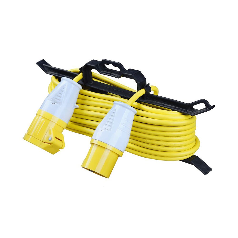 Masterplug 16A 1 Gang 15m Inline Extension Lead LVIL15-MS