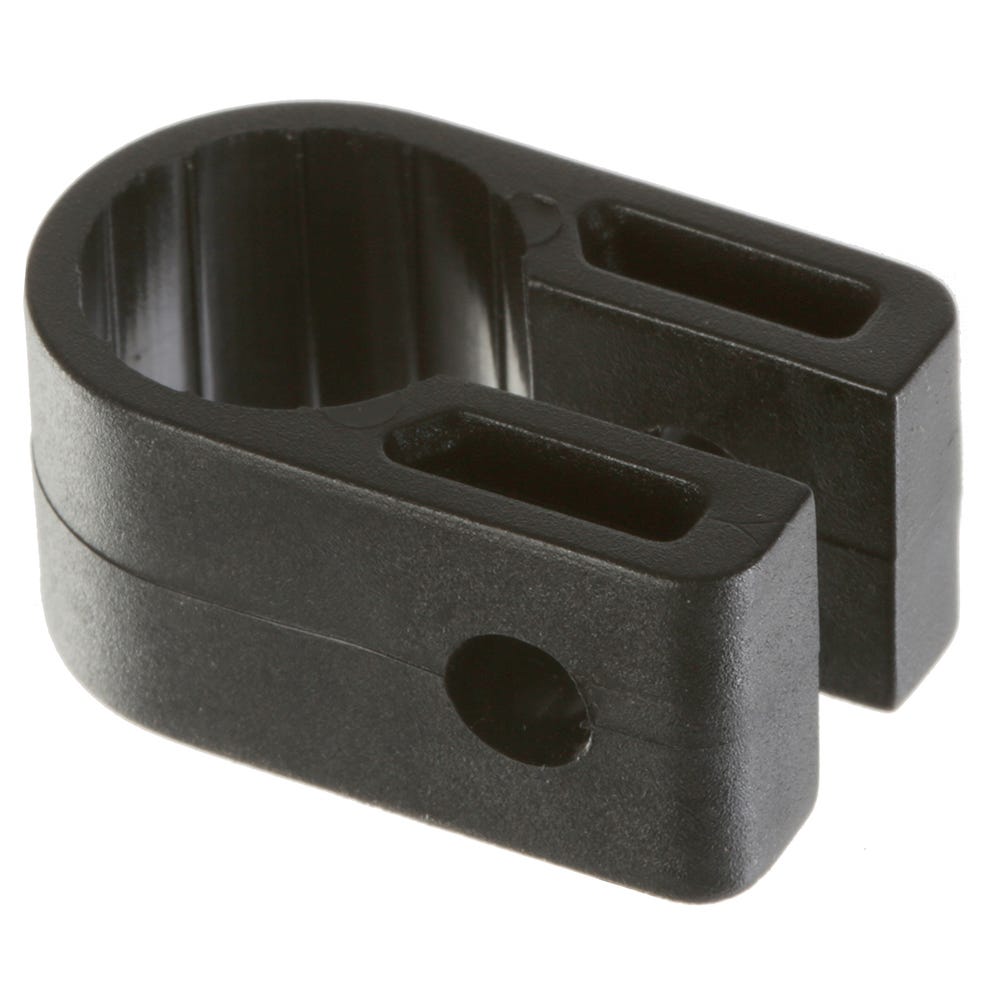 Cable Cleat 15.2mm Pack of 100 Black QC6