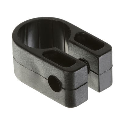 Cable Cleat 17.8mm Pack of 100 Black QC7