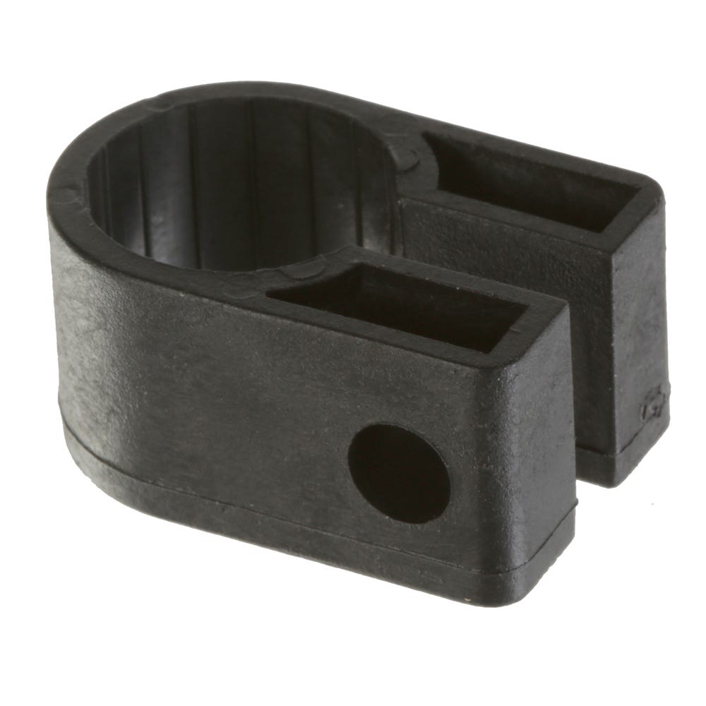 Cable Cleat 20.3mm Pack of 100 Black QC8