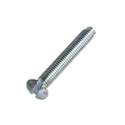 Unicrimp Raised Countersunk Machine Screws M3.5 x 25mm 100pk QRCSM35x25