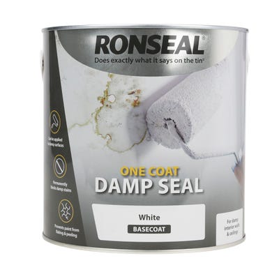 Ronseal One Coat Damp Seal White 2.5L