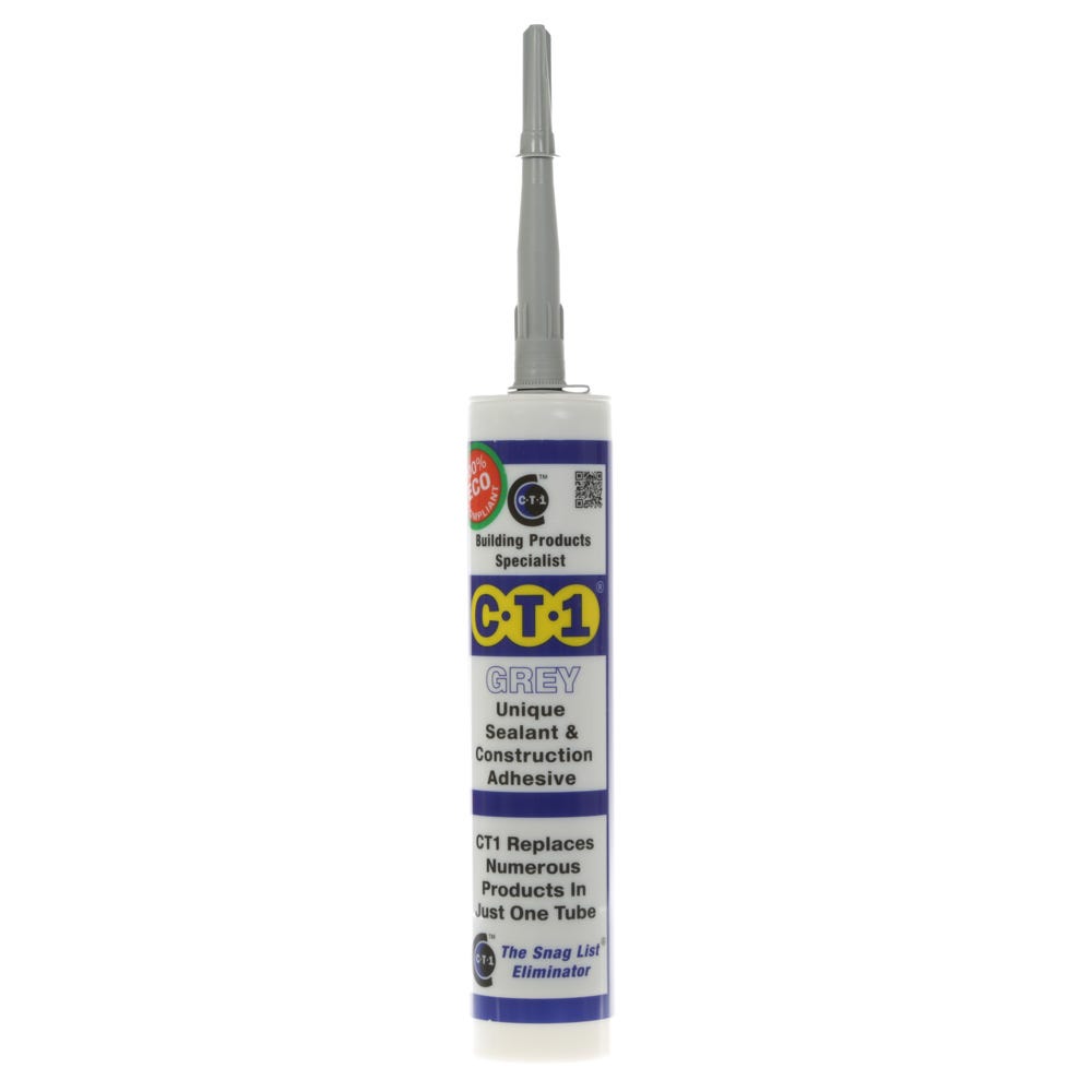 Product image for CT1 Sealant & Construction Adhesive Grey 290ml