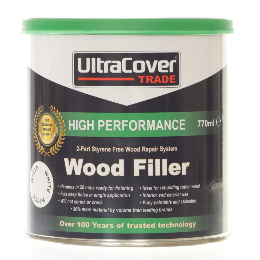 UltraCover Trade 2 Part High Performance Wood Filler