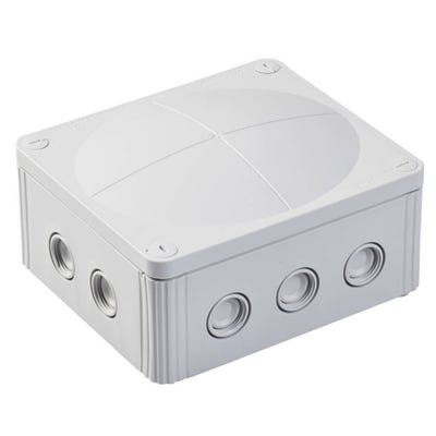 Wiska IP66/67 Combi 1210/5 Pole Terminal Junction Box 57A Grey