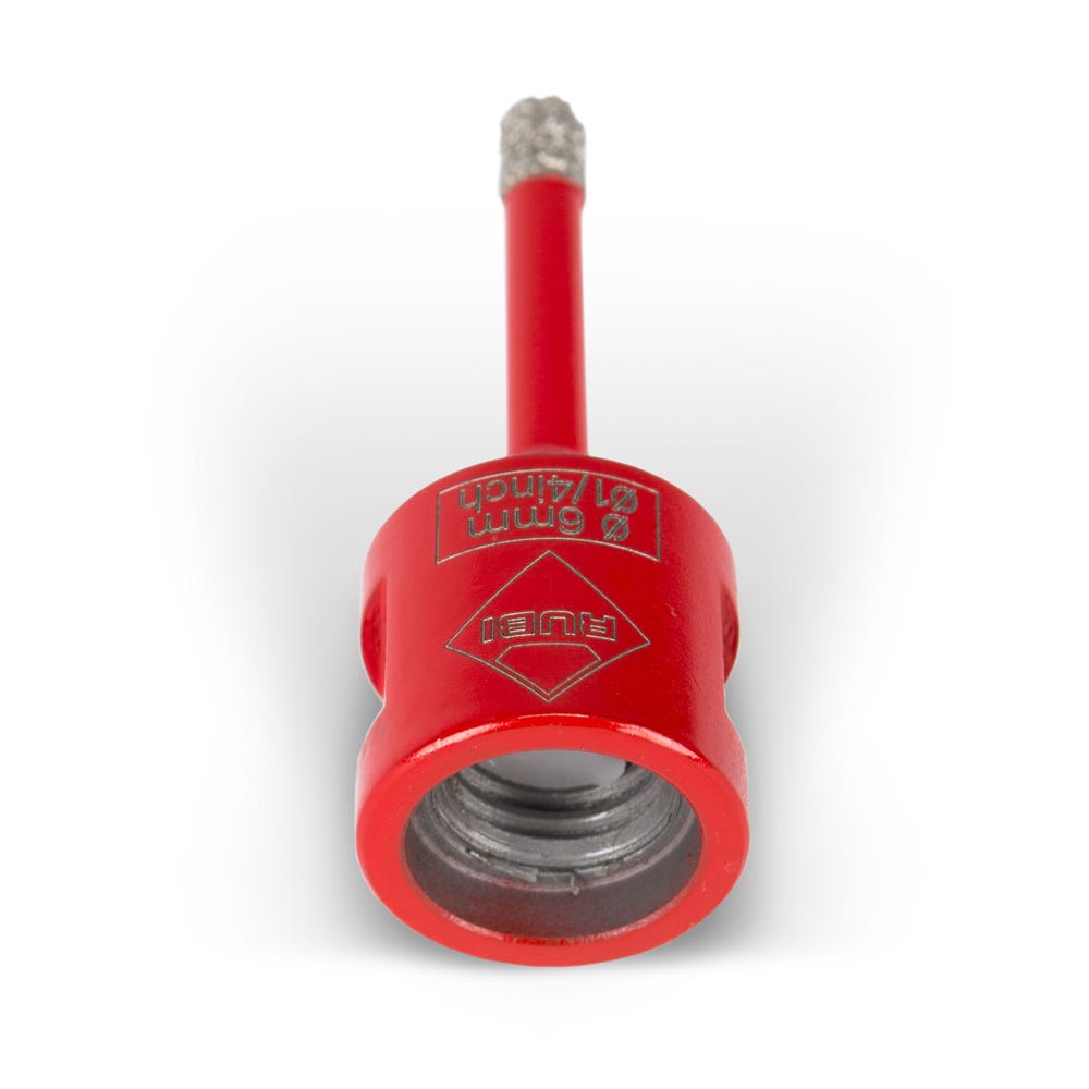 Rubi Dry Gres Dry Cut Diamond Drill Bit 6mm