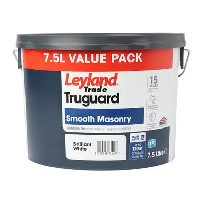 Leyland Trade Truguard Smooth Masonry Paint 7.5L