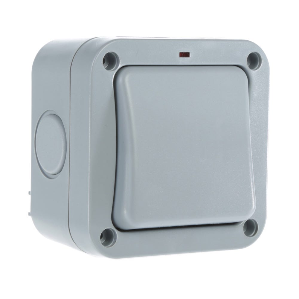 BG 20A 1 Gang 2 Way IP66 External Switch WP12-01