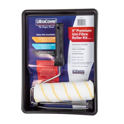 UltraCover Trade 9'' Uni-Fibre Roller Set