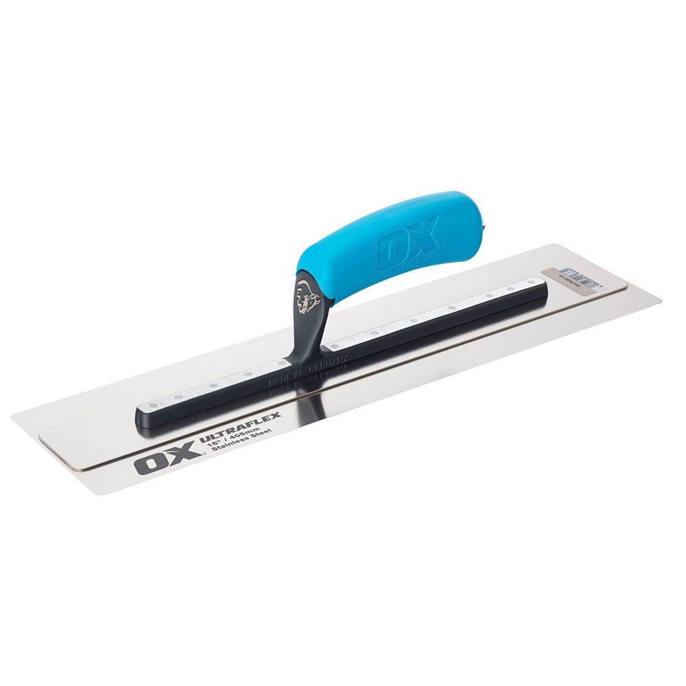 OX Pro Ultraflex Finishing Trowel 16'' 405mm x 110mm