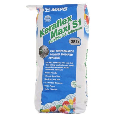 Mapei Keraflex Maxi S1 Grey Flexible Adhesive 20kg Pallet of 48