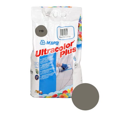 Mapei Ultracolor Plus London Grey (119) Fast Set Tile Grout 5kg