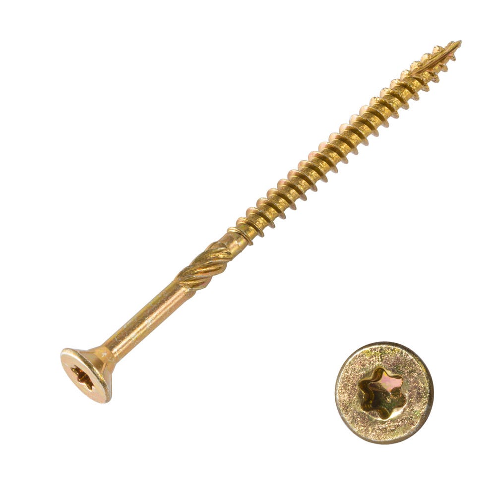 Speed Pro S5 4.0 x 70mm High Performance TX Woodscrew Box of 100