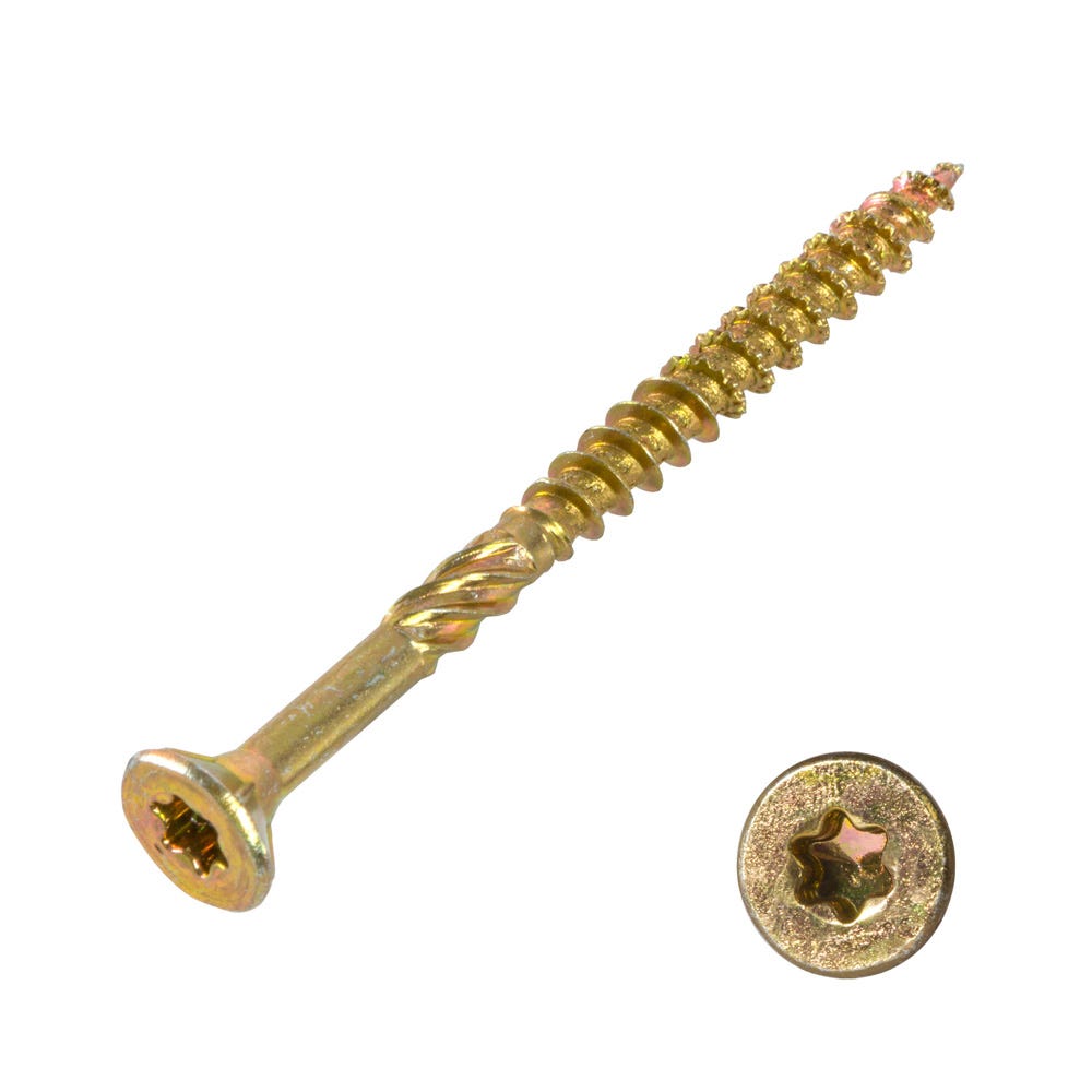 Speed Pro S5 5.0 x 80mm High Performance TX Woodscrew Box of 100