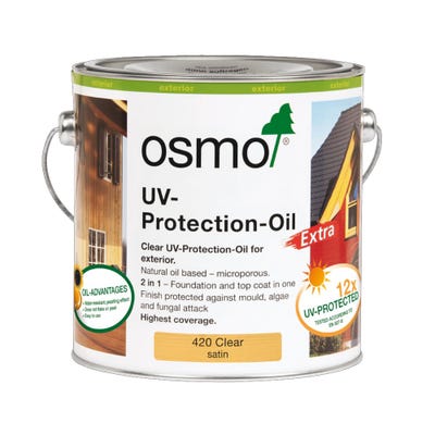 Osmo UV Protection Oil Clear Satin 2.5L