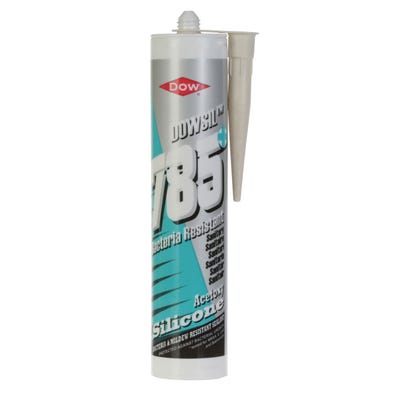 Dow 785+ Sanitary Silicone Sealant Jasmine 310ml