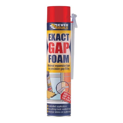 Everbuild Exact Gap Expanding Foam 750ml