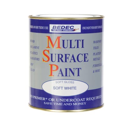 Bedec Multi Surface Paint Gloss White