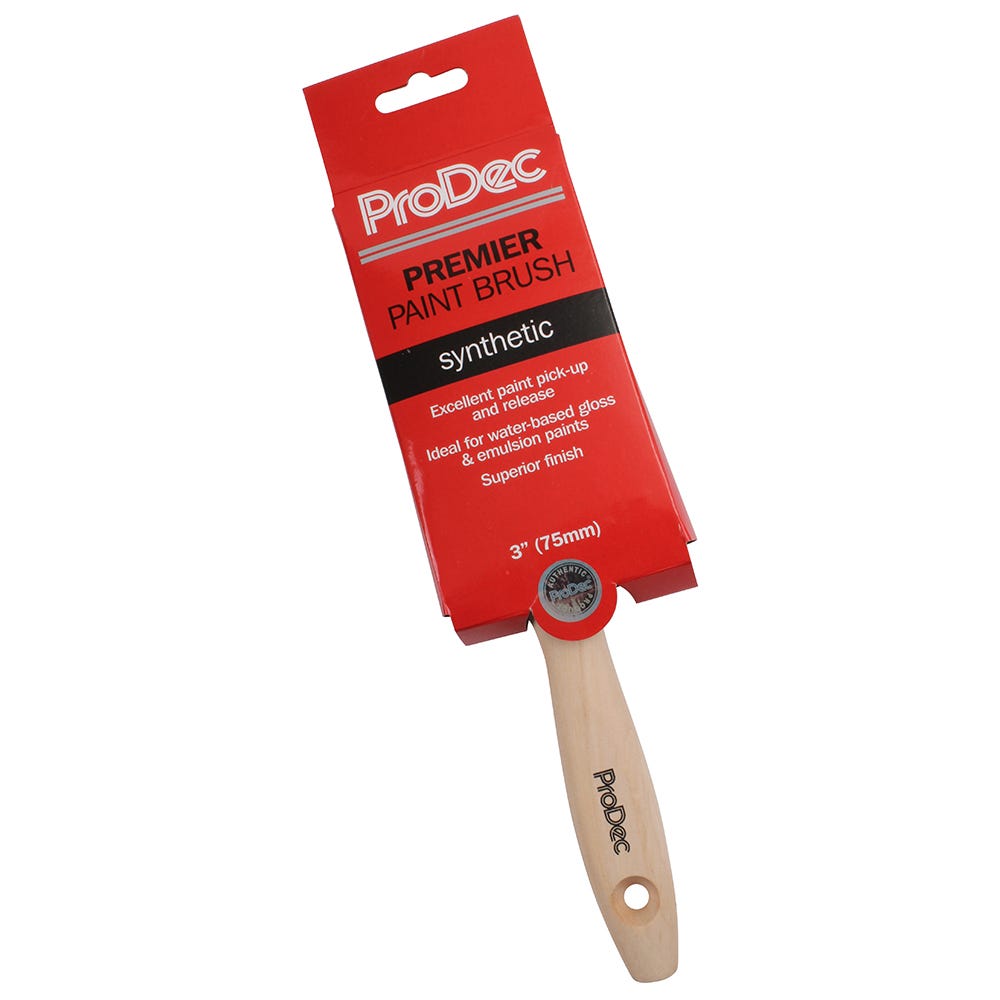 Image of Prodec Premier Synthetic 3'' Paint Brush