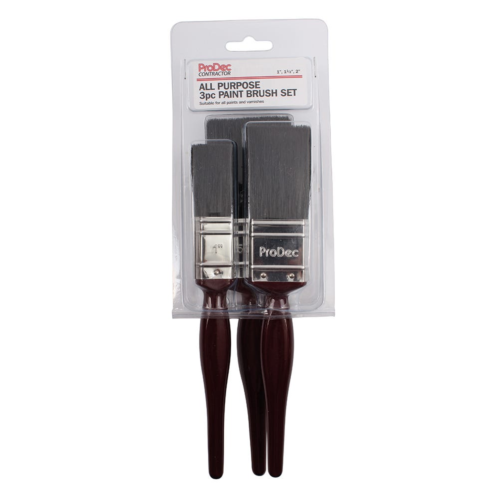 ProDec All Purpose 3 Piece Brush Set