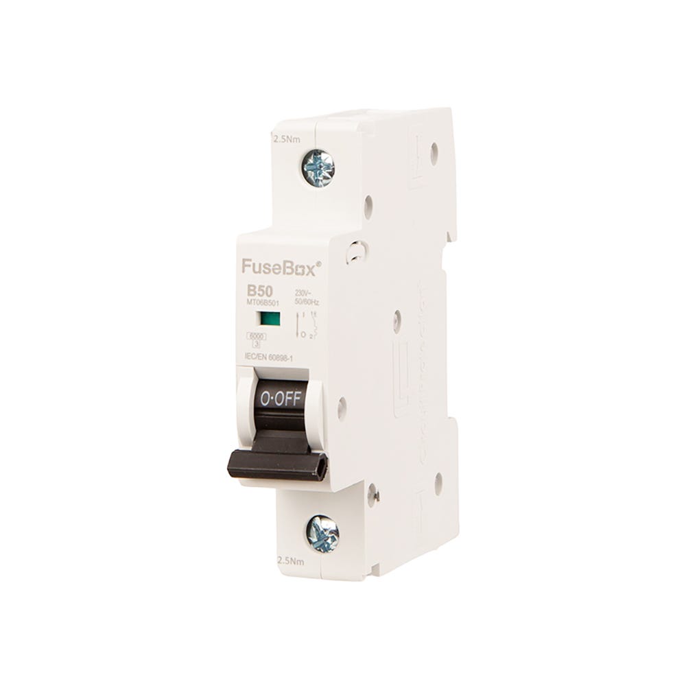 FuseBox 50A Type B MCB