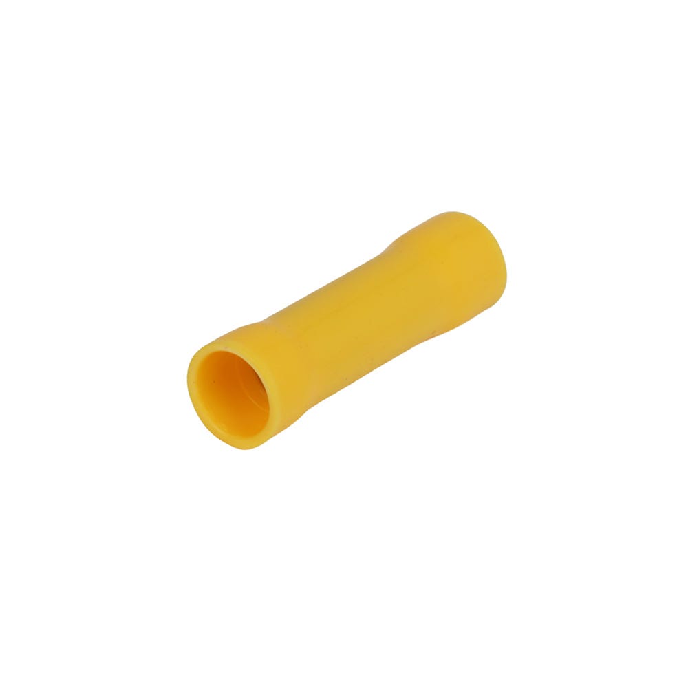 Unicrimp Yellow Butt Pre-Insulated Connector Terminals 100pk QYB