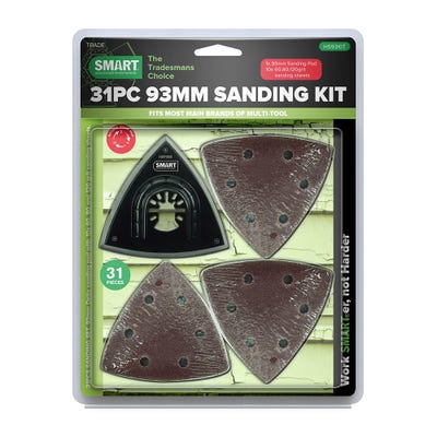 Smart 31 Piece Multi Tool Complete Sanding Kit