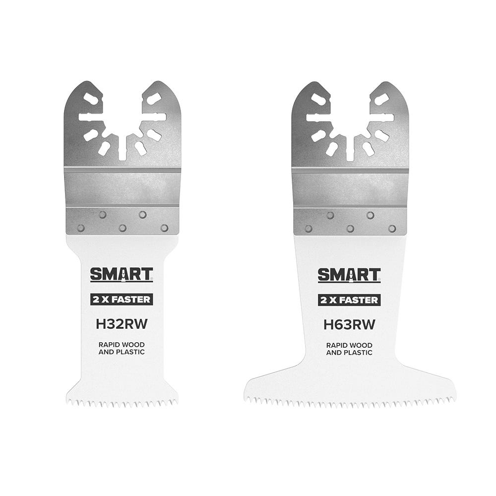 Smart 2 Piece Rapid Wood Blade Set H2RWK