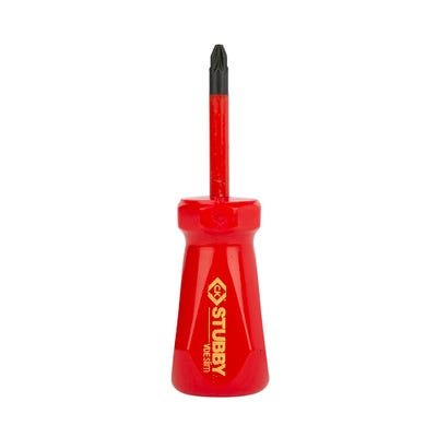 CK Stubby Slim VDE Screwdriver PZ2 x 46mm - T48343-2