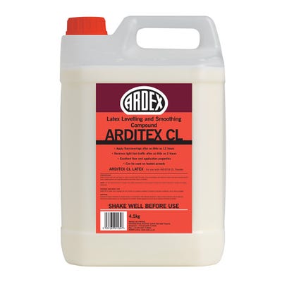 Ardex Arditex CL Liquid Latex Smoothing Compound 4.5Kg