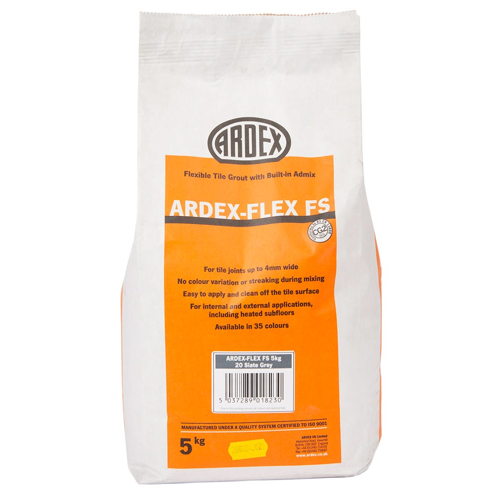 Ardex Flex FS Slate Grey Tile Grout 5Kg