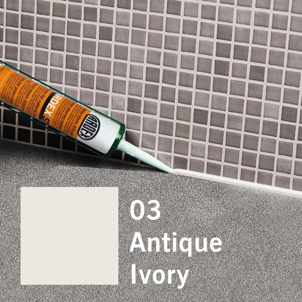 Ardex ST Antique Ivory Silicone Sealant 310ml