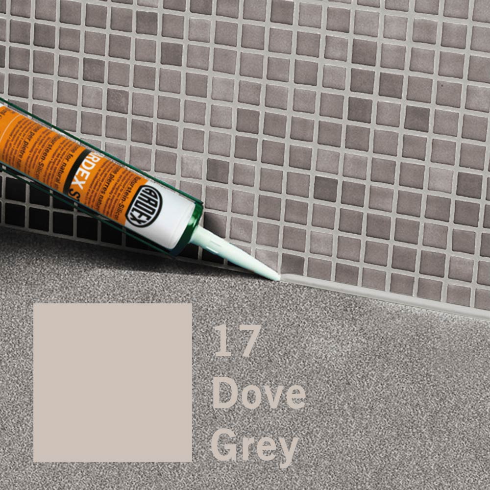 Ardex ST Dove Grey Silicone Sealant 310ml