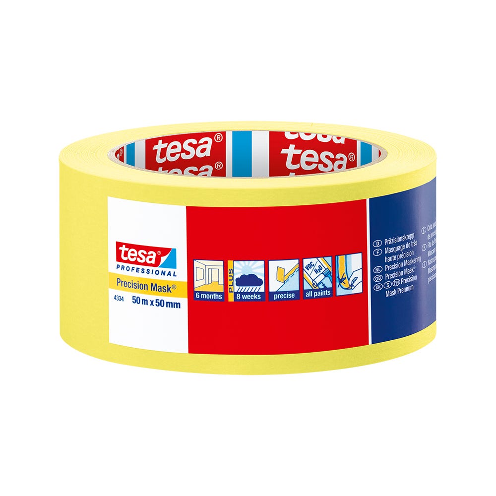 Image of Tesa Precision Masking Tape 50mm X 50m