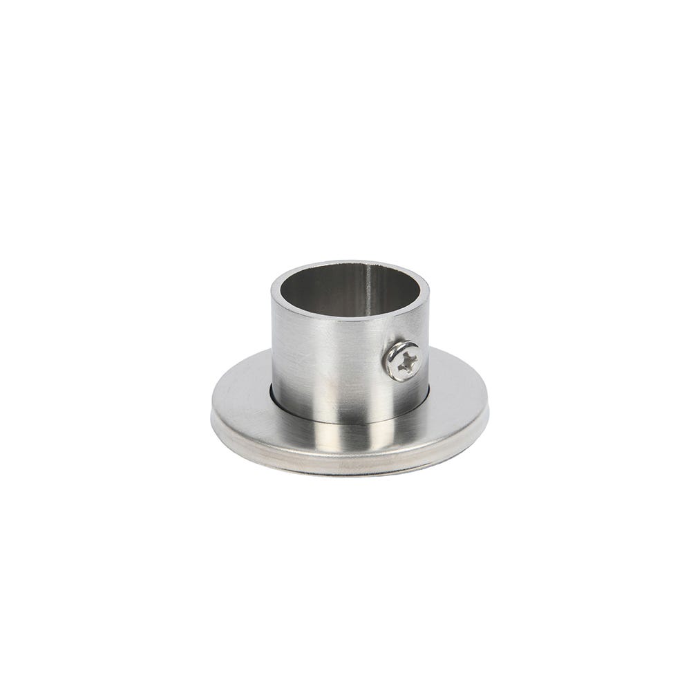 Rothley 25mm End Socket Brushed Stainless Steel