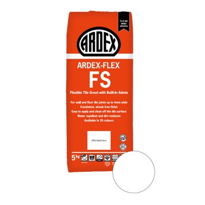 Ardex Flex FS Brilliant White Tile Grout 5Kg