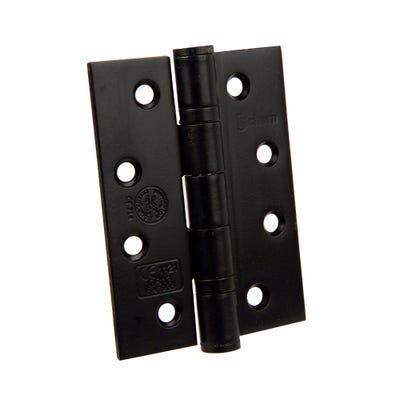 Sichern I-Ce 102mm Grade 13 Fire Door Hinge Matt Black Pack of 2