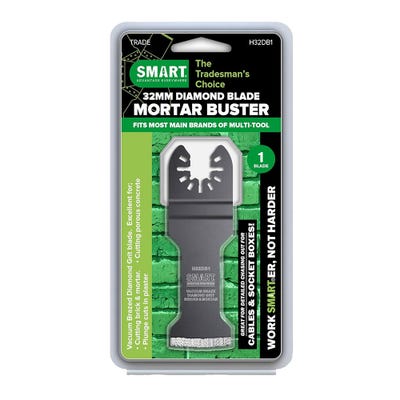 Smart 32mm Mortar Buster Brazed Diamond Multi Tool Blade